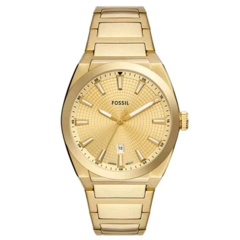 Fossil Everett Men's Gold-Tone Quartz Watch FS5965
